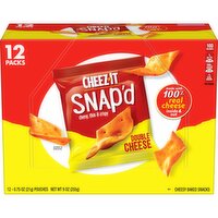 Cheez-It Cheese Cracker Chips, Double Cheese, 9 Ounce