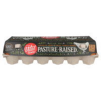 Vital Farms Eggs, Pasture-Raised, Large, 18 Each