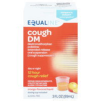 Equaline Cough DM, Day or Night, Orange-Flavor Liquid, 3 Fluid ounce