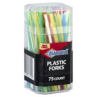 Diamond Forks, Plastic, 75 Each