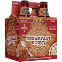 Founders Breakfast Stout, Oatmeal Stout Beer, 4 Each