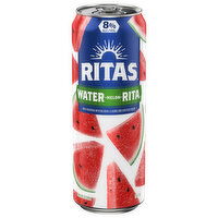 Ritas Water-Melon-Rita Malt Beverage, 25 Fluid ounce