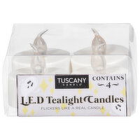 Tuscany Candle L.E.D Tealight Candles, 4 Each