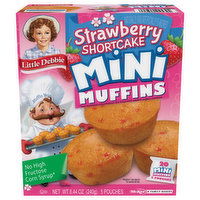 Little Debbie Muffins, Strawberry Shortcake, Mini, 5 Each