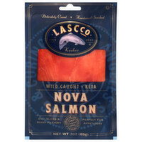 LASCco Wild Caught Keta Nova Salmon, 3 Ounce