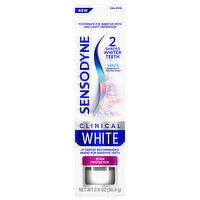 Sensodyne Toothpaste, Clinical White, Stain Protector, 3.4 Ounce