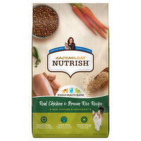 Rachael Ray Nutrish Food for Cats, of All Ages, Natural, Real Chicken & Brown Rice Recipe, 3 Pound