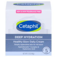 Cetaphil Daily Cream, Healthy Glow, Deep Hydration, 1.7 Ounce