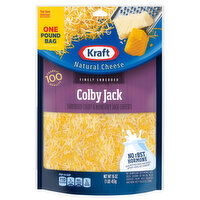 Kraft Colby Jack Finely Shredded Cheese, 16 Ounce
