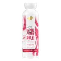Dove Oat Milk & Berry Brulee, Body Wash, 17.5 Ounce
