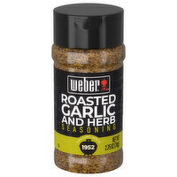 Weber Seasoning, Roasted Garlic & Herb, 2.75 Ounce