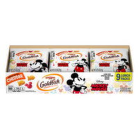 Goldfish Baked Snack Crackers, Cheddar, Mickey Mouse, 9 Lunch Packs, 9 Each