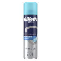 Gillette Series Moisturizing Shave Gel for men with Cocoa Butter, 7 Ounce