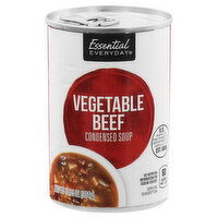 Essential Everyday Condensed Soup, Vegetable Beef, 10.75 Ounce