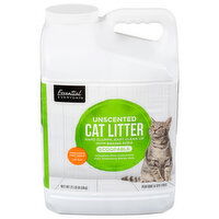 Essential Everyday Cat Litter, Scoopable, Unscented, 21 Pound