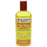 Hollywood Beauty Oil, Premium, Tea Tree, 8 Fluid ounce