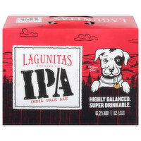 Lagunitas Brewing Co Beer, IPA, 12 Each