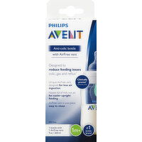 Avent Bottle, Anti-Colic, with Airfree Vent, 1M+, 9 Ounce, 1 Each