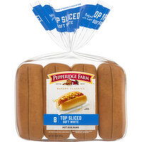 Pepperidge Farm® Bakery Classics Top Sliced White Hot Dog Buns, 14 Ounce