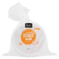 Essential Everyday Foam Bowls, Basic, 20 Ounces, 30 Each