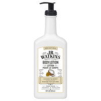 J.R. Watkins Body Lotion, Coconut & Honey, 18 Fluid ounce