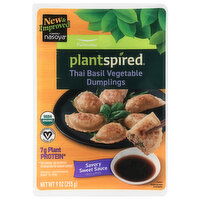 Pulmuone Plantspired Thai Basil Vegetable Dumplings, 9 Ounce