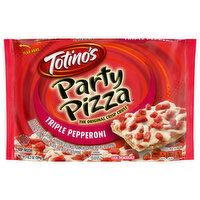 Totino's Triple Pepperoni Party Pizza, 10.2 Ounce