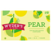 Wyder's Cider Cider, Pear, 6 Each