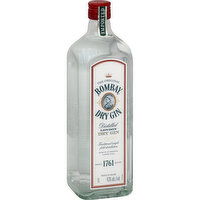 Bacardi Gin, Dry, London, 1 Litre