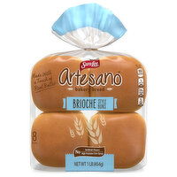 Sara Lee Artesano Brioche Buns, 8 count, 16 oz, 8 Each