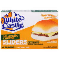 White Castle Sliders, Jalapeno Cheese, 3 Each