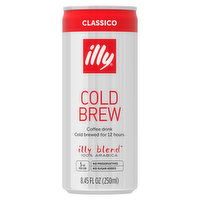 Illy Coffee Drink, Classico, Cold Brew, 8.45 Fluid ounce