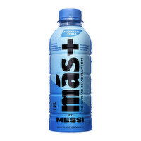 Mas+ by Messi Hydration Beverage, Berry Copa Crush, 16.9 Fluid ounce
