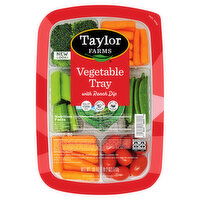 Taylor Farms Vegetable Tray with Ranch Dip, 18 Ounce