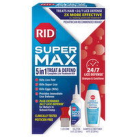 Rid Lice Treatment Kit, Super Max, 5 in 1, 1 Each