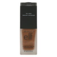 e.l.f. Foundation, Flawless Satin, Caramel, 0.68 Fluid ounce