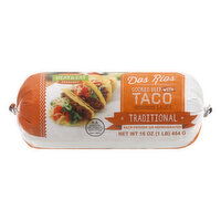 Dos Rios Cooked Beef with Taco Sauce, Traditional, 16 Ounce