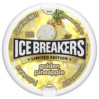 Ice Breakers Mints, Sugar Free, Golden Pineapple, 1.5 Ounce