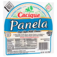 Cacique Cheese, Panela, Part Skim Milk, 10 Ounce