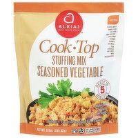 Aleia's Stuffing Mix, Seasoned Vegetable, Cook Top, 5.5 Ounce