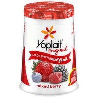 Yoplait Original Low Fat Mixed Berry Yogurt, 6 Ounce