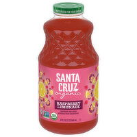 Santa Cruz Organic Raspberry Lemonade, 32 Fluid ounce