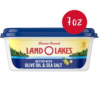 Land O Lakes Butter with Olive Oil and Sea Salt, 7 Ounce