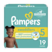 Pampers Swaddlers Swaddlers Diaper Size 5, 19 Each