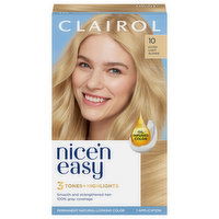 Nice’n Easy Hair Color, Permanent, Extra Light Blonde 10, 1 Each