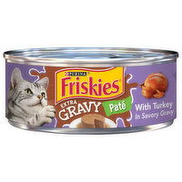 Friskies Extra Gravy Pate Friskies Cat Food Turkey, 5.5 Ounce