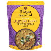 Maya Kaimal Everyday Chana, Organic, Chickpeas, Coconut & Kale, Mild, 10 Ounce