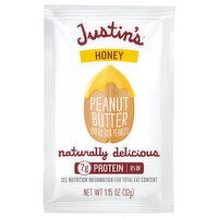 Justin's Peanut Butter Spread, Honey, 1.15 Ounce