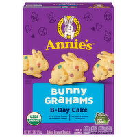 Annie's Bunny Grahams B-Day Cake Baked Graham Snacks, 7.5 Ounce