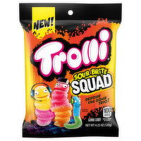 Trolli Gummi Candy, Sour Brite Squad, 4.25 Ounce